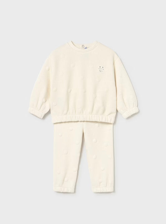 Mayoral Cream 2-Piece Set
