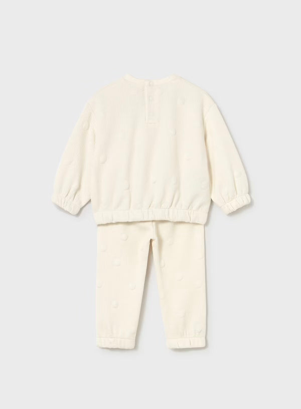 Mayoral Cream 2-Piece Set