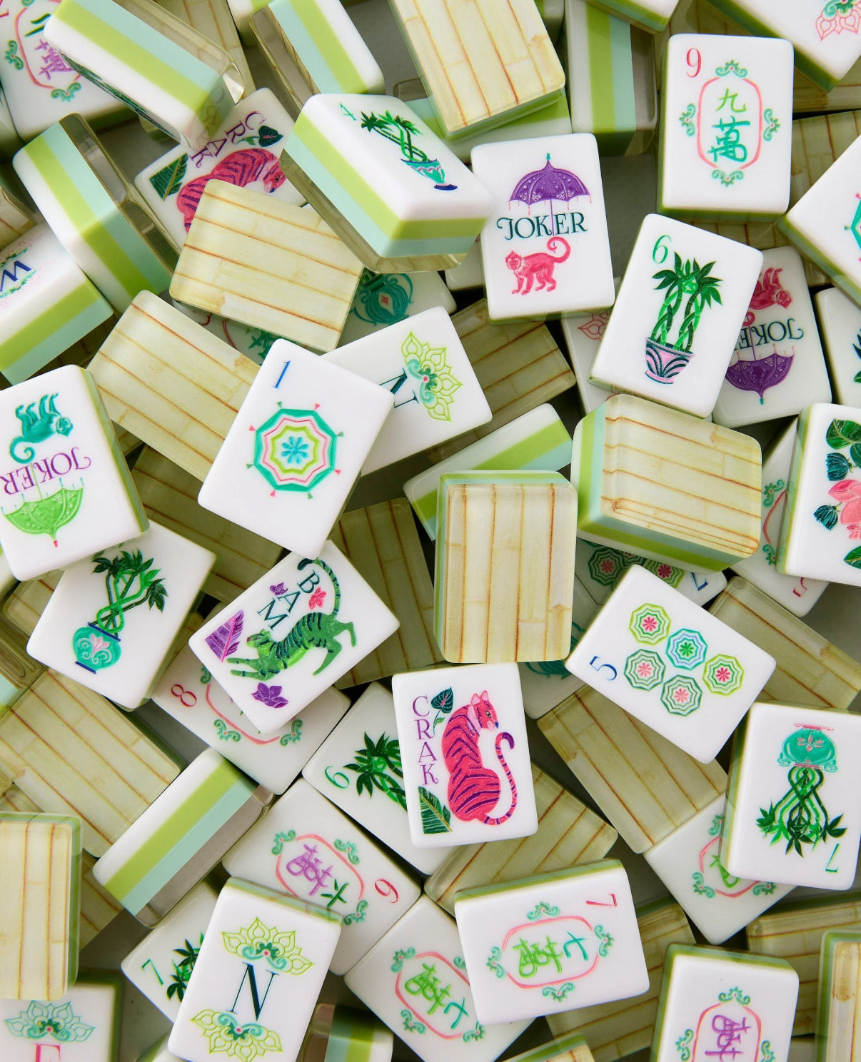 Oh My Mahjong Palm Royale Tiles