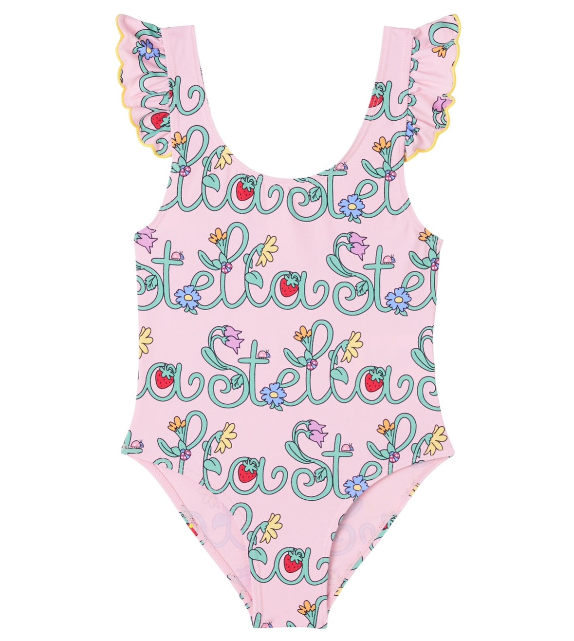 Stella McCartney Swimsuit - Yellow Ruffle