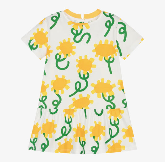 Stella McCartney Sunflower Jersey Dress