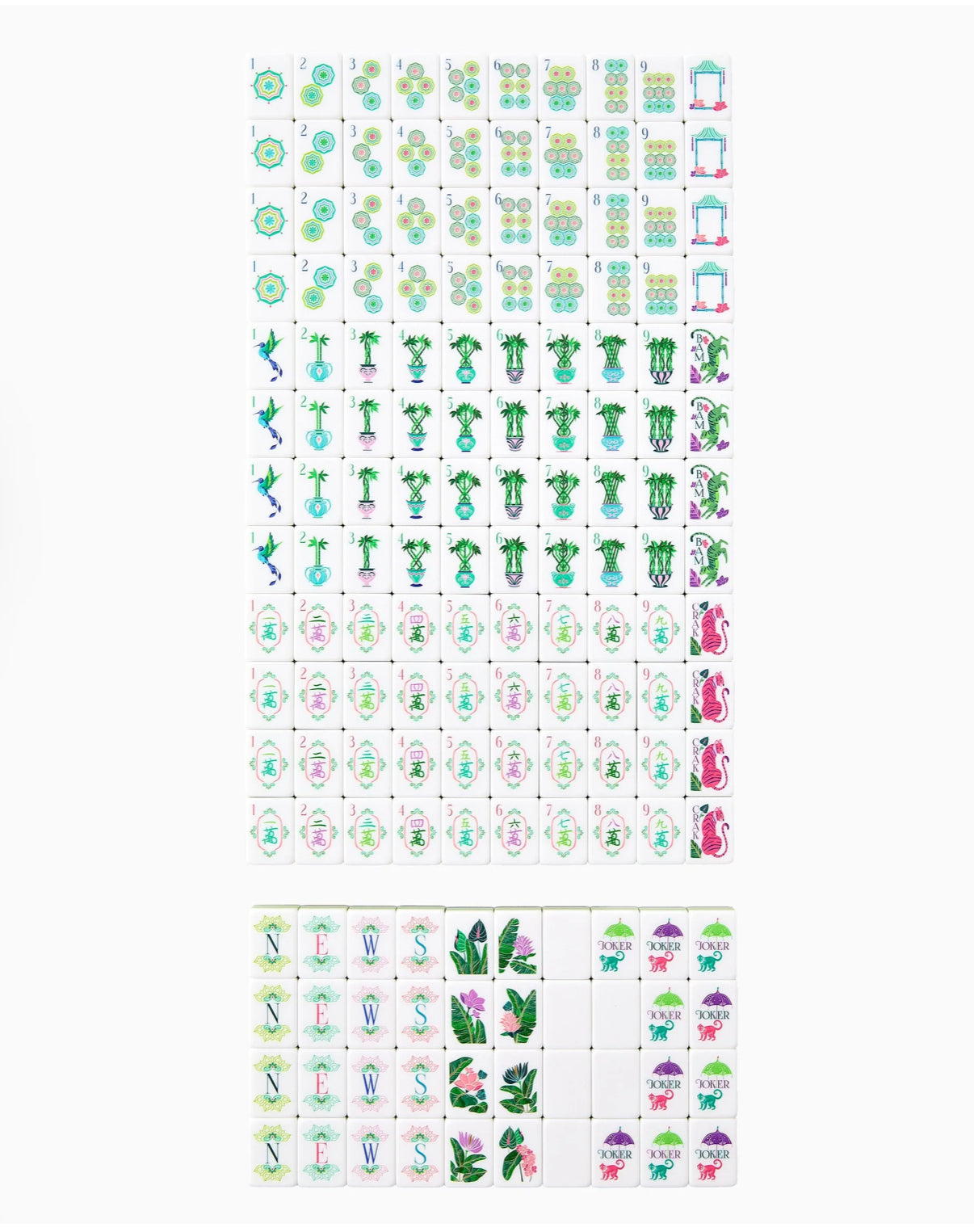 Oh My Mahjong Palm Royale Tiles