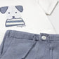 Mayoral Shorts and Dog T-Shirt Set