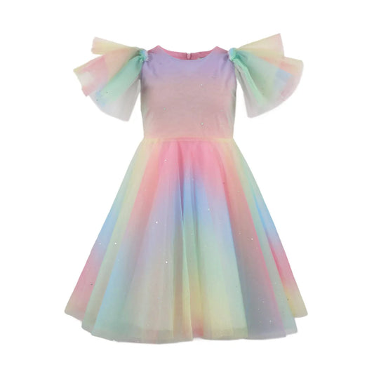 SPARKLE OMBRE TULLE DRESS