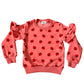 STRAWBERRY RUFFLE JOGGERS SET