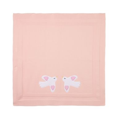 Stella McCartney Baby Girl Knit Blanket With Bird Patch