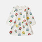 Stella McCartney Flower Print Long-Sleeve Dress