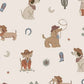 Angel Dear Cowboy Dogs- 2 way zipper footie