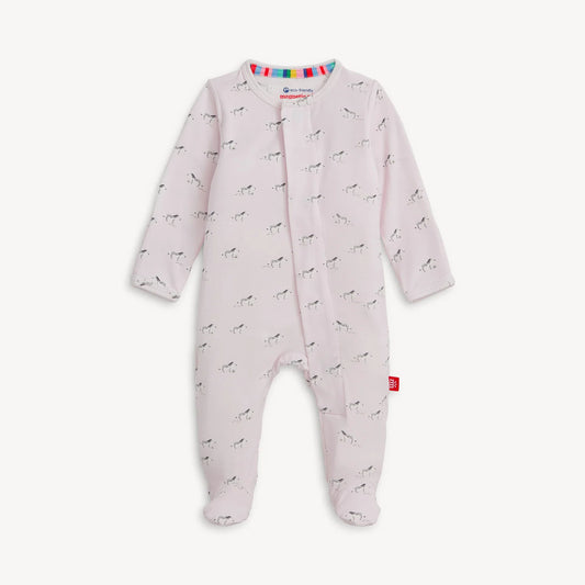 Pink Savannah Plains Modal Magnetic Footie