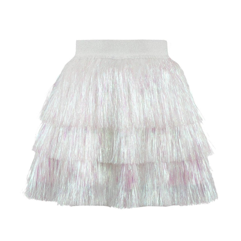Lola & The Boys Snow Shimmer Party Dress
