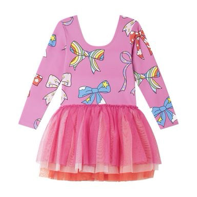 Stella McCartney Bows Dress with Tulle Skirt