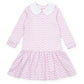 Lila and Hayes Lillian Girls’ Dress - Pretty Pink Bows