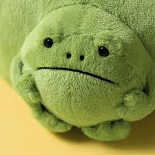 Jellycat Ricky Rain Frog Pouch