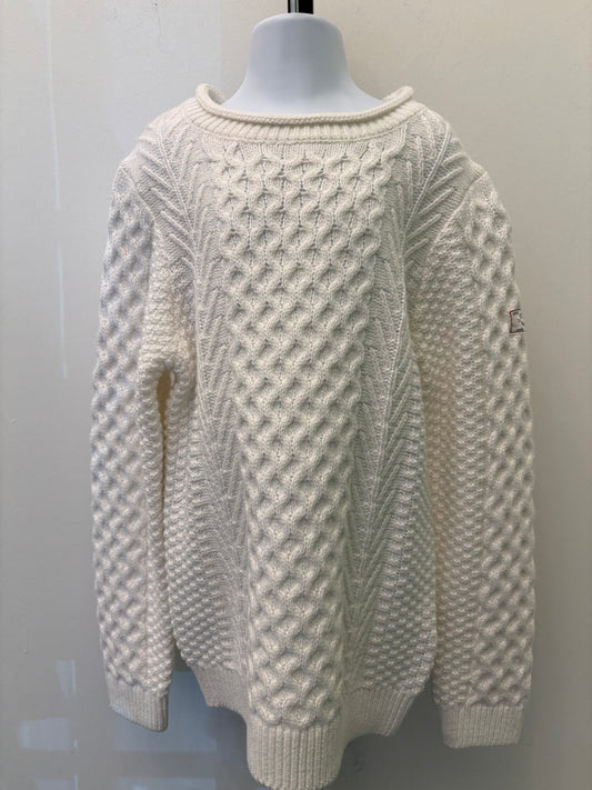 Joules Cable Knit Sweater Cream