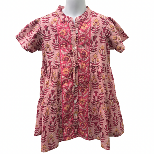 Victoria Dunn Pink Floral Dress