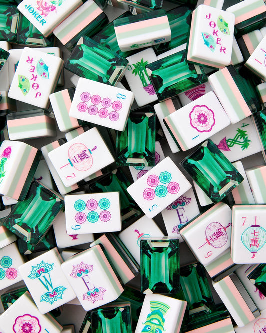 Oh My Mahjong Emerald Tiles