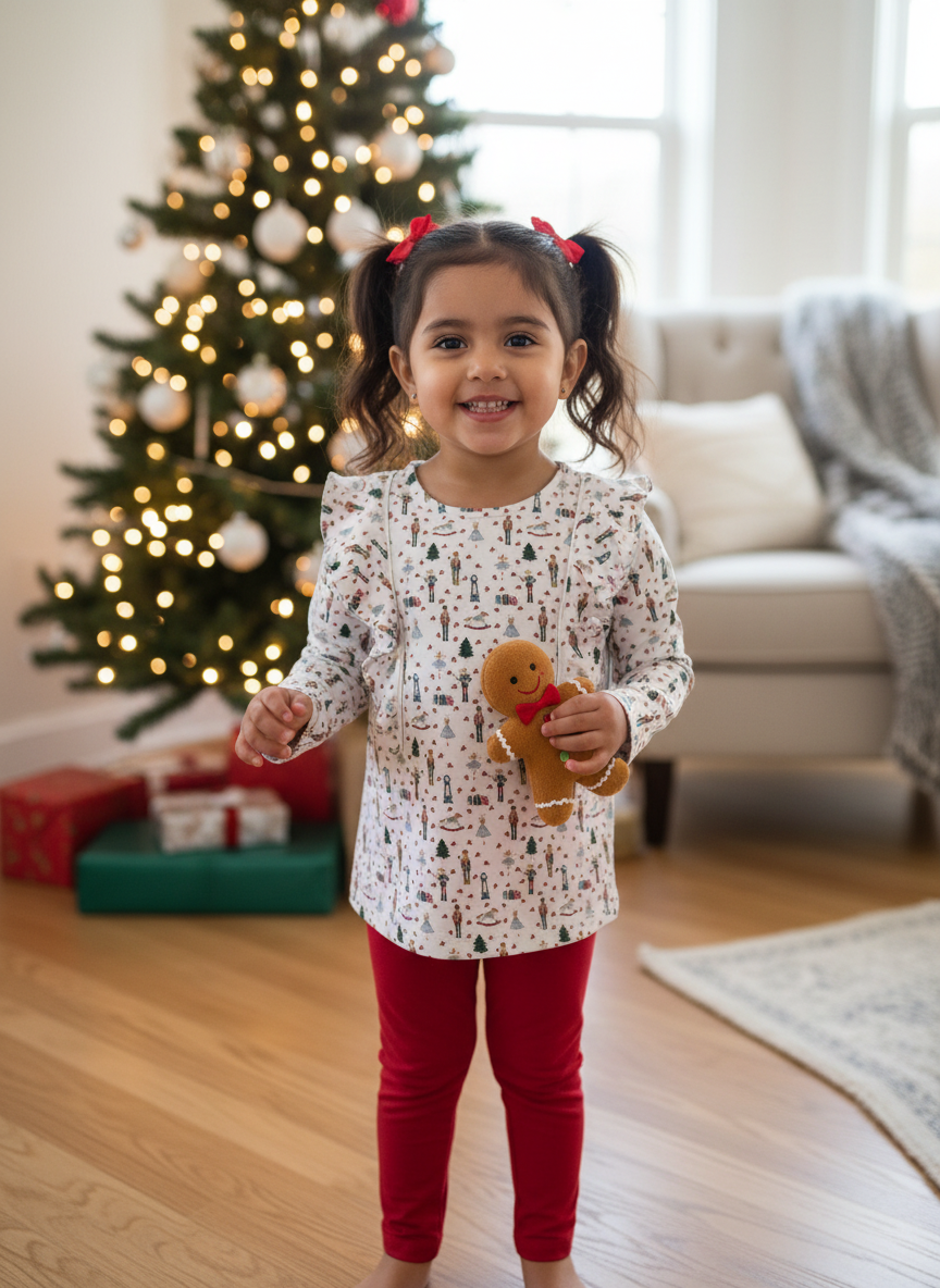 Lila & Hayes Nutcracker Legging Set