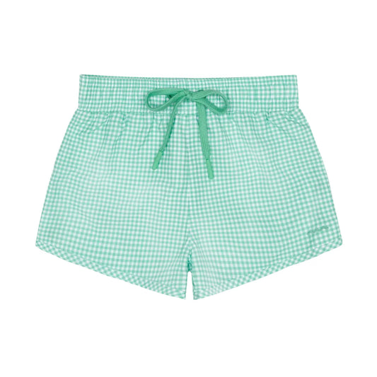 Minnow Gustavia Green Gingham Boardie