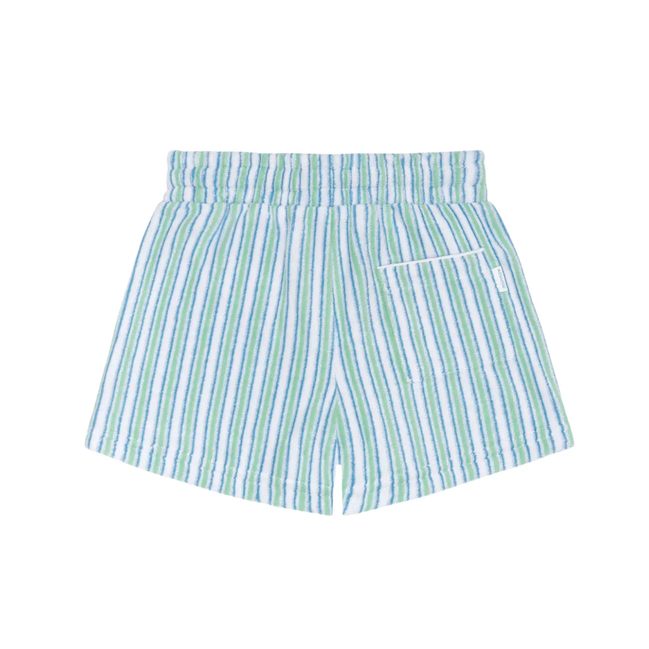 Minnow Boys Tamarin Stripe French Terry Short