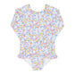 Minnow Girls Jasmine Blossom Rashguard One Piece