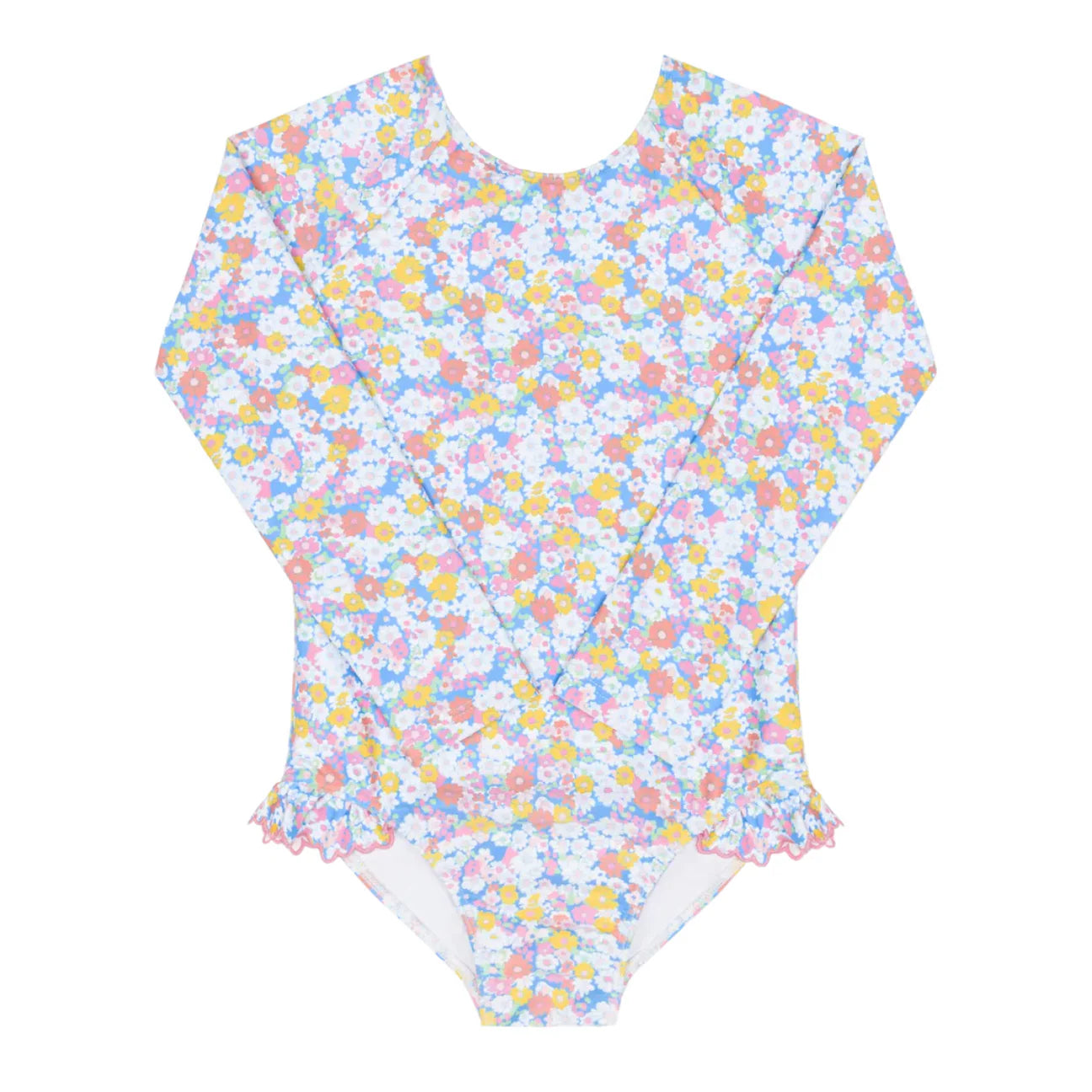 Minnow Girls Jasmine Blossom Rashguard One Piece