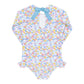 Minnow Girls Jasmine Blossom Rashguard One Piece