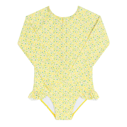 Minnow Girls Petite Fleur Front Zip