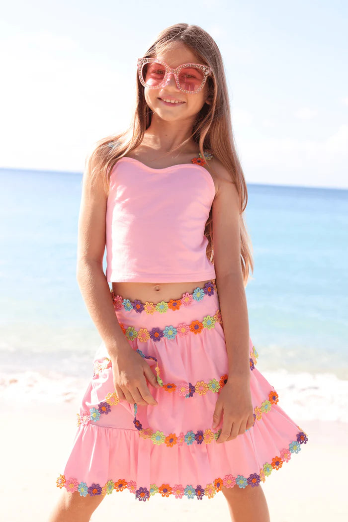 Lola & The Boys Pinky Happy Floral Set