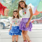 Lola and the Boys Big Sis Ruffle Tee