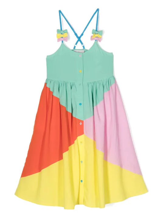 Stella McCartney Colorblock Strappy Dress