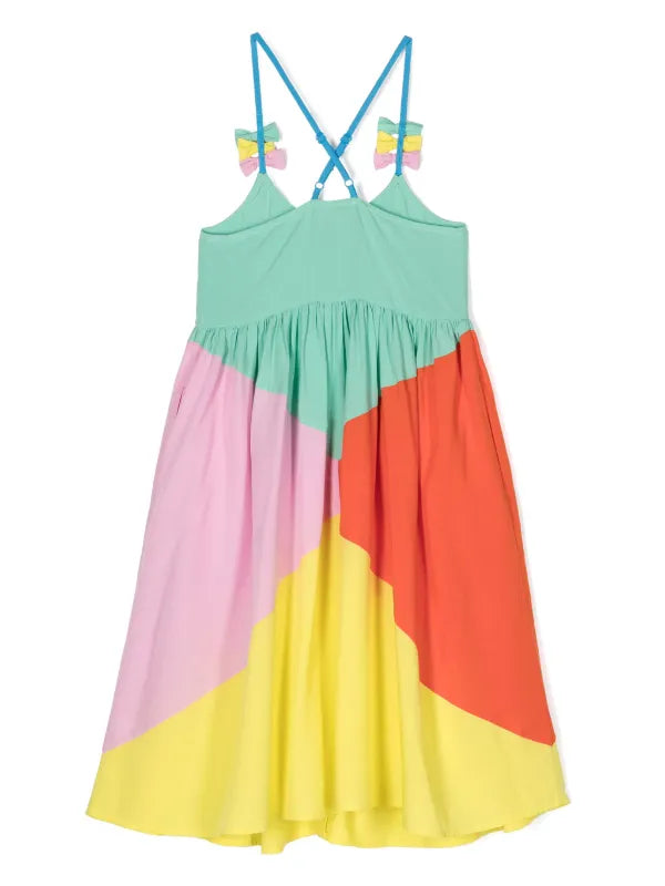 Stella McCartney Colorblock Strappy Dress