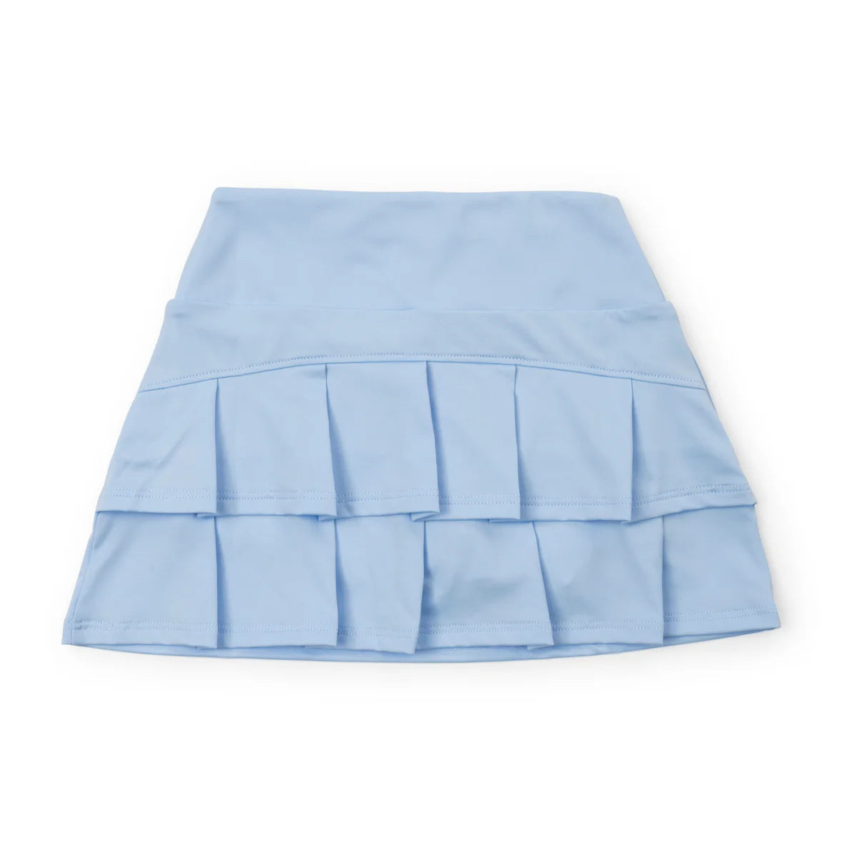 LILA AND HAYES MARGOT GIRLS' TIERED SKIRT BY LH SPORT - Light Blue