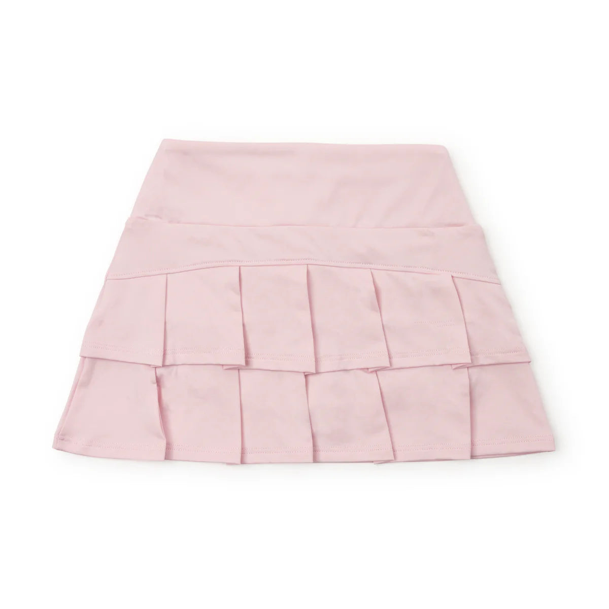 LILA AND HAYES MARGOT GIRLS' TIERED SKIRT BY LH SPORT - Light Pink