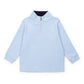 SPENCER QUARTER ZIP PULLOVER - BLUE STRIPES