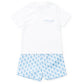 LILA AND HAYES HUDSON BOYS' SHORT SET - MAINE LOBSTERS