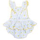 Angel Dear Lovely Lemon Ric Rac Ruffle Sunsuit