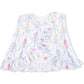 Angel Dear Ribbon Bouquet Ruffle Back Top and Bloomer Set