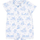 Angel Dear Puppy Toile Blue Polo Shortie