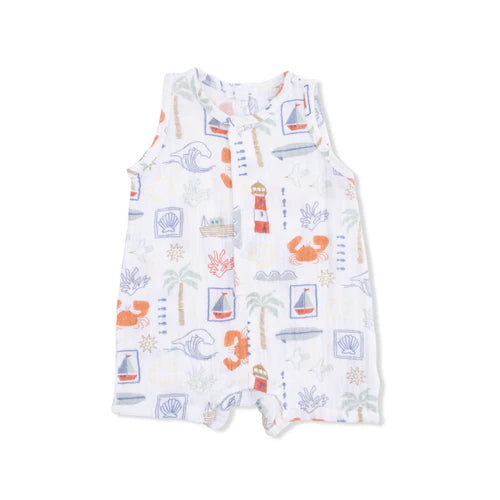 Angel Dear Club Mediterranean Shortie Romper