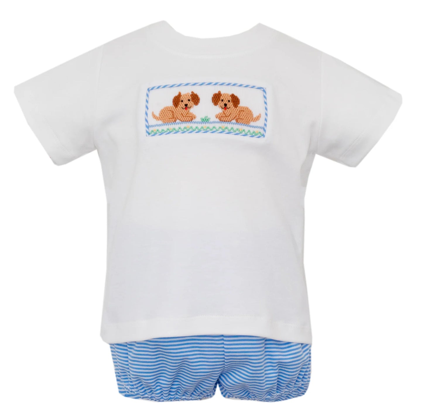 Petit Bebe Puppy Short Set