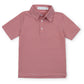 LILA & HAYES WILL BOYS' PERFORMANCE POLO BY LH SPORT RED STRIPES