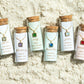 Lucky Feather Birthstone Bottle Necklace