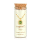 Lucky Feather Birthstone Bottle Necklace