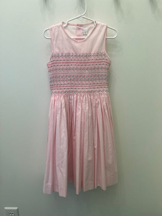 Pink Smocked Dress