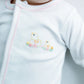 Magnolia Baby Vintage Duckie Pulltoy Footie - Pink