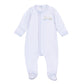 Magnolia Baby Vintage Duckie Pulltoy Footie - Light Blue