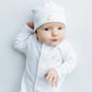 Magnolia Baby Vintage Stork Footie - Pink