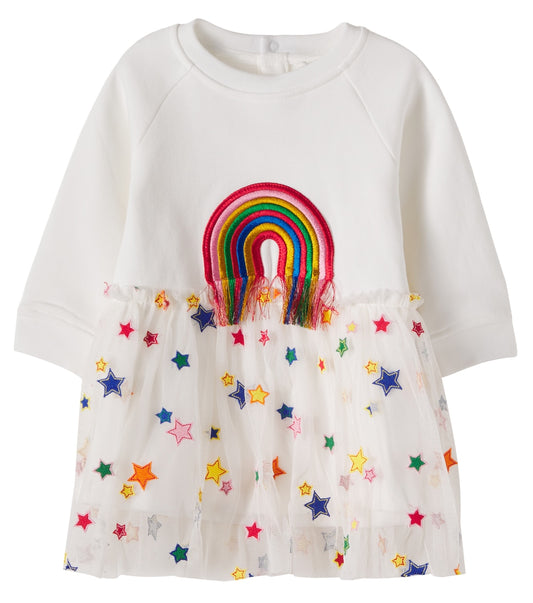 Stella McCartney Kids Embroidered Cotton Dress