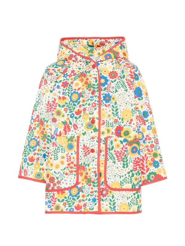 Stella McCartney floral-print hooded raincoat