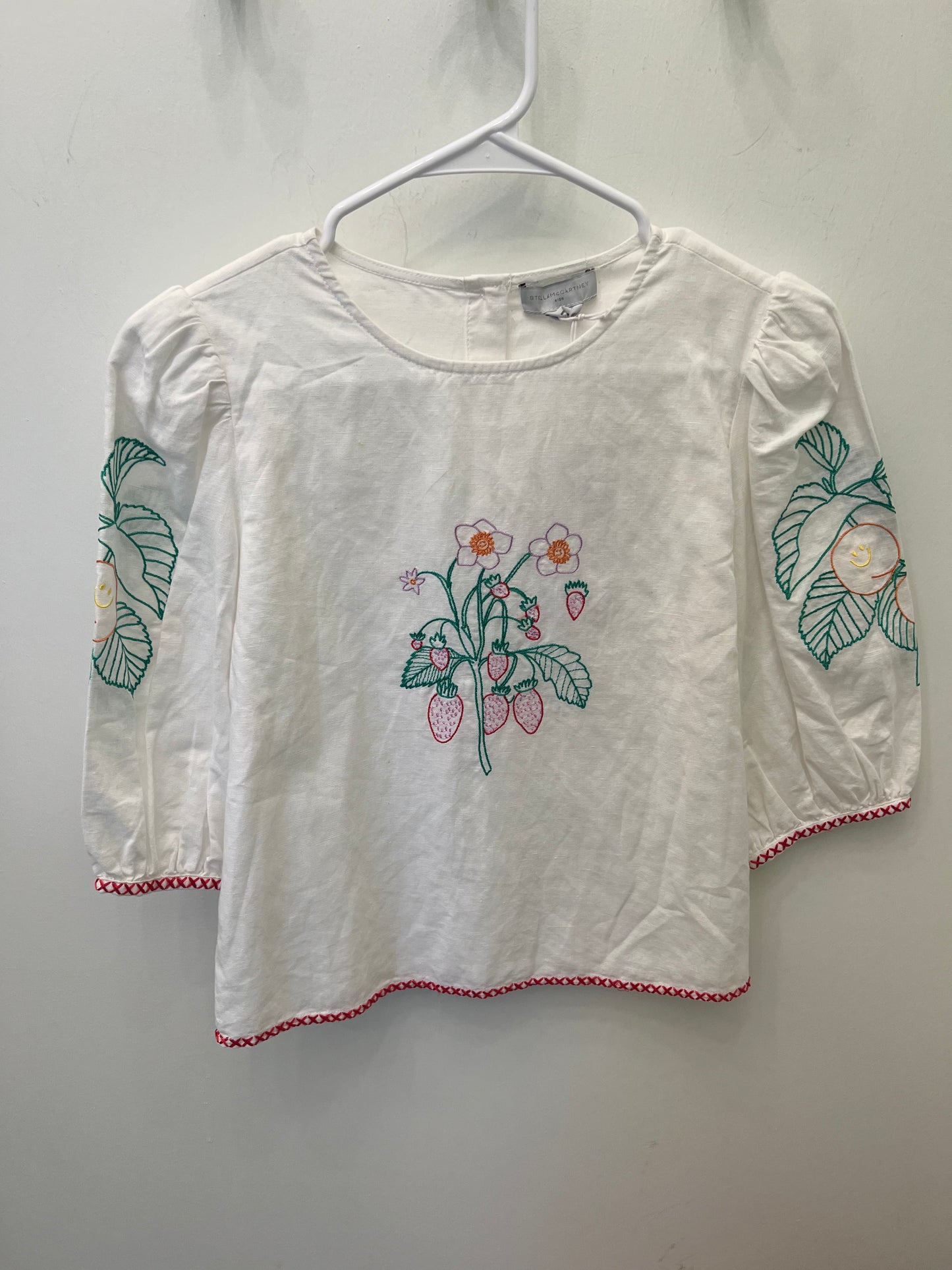 Embroidered top